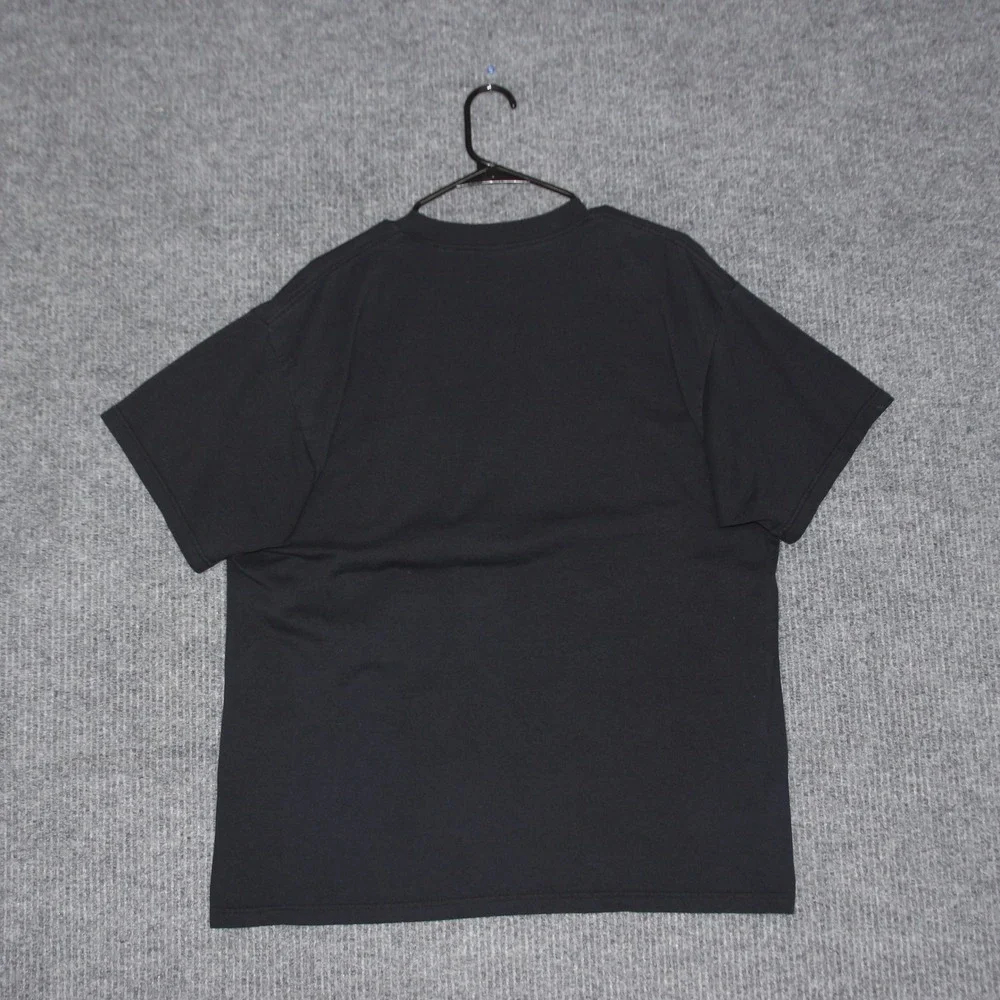 VTG Broken Heroes‎ Graphic T Shirt Black Mens Size Large Short Sleeve Music Tee